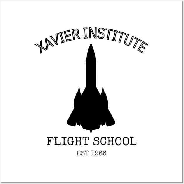 Xavier Institute Flight School Wall Art by RedMonkey414